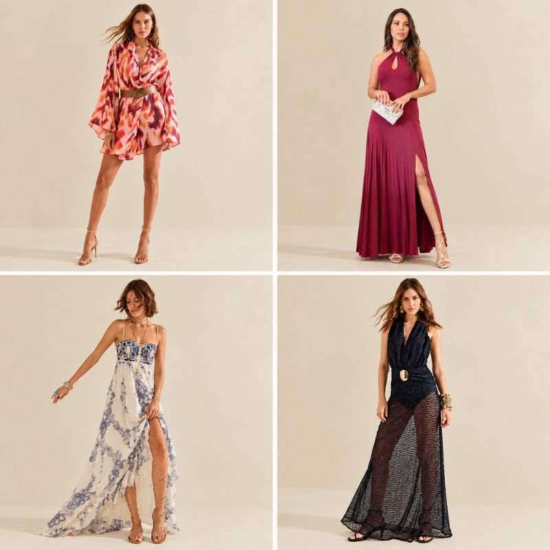 mulher escolhendo roupas